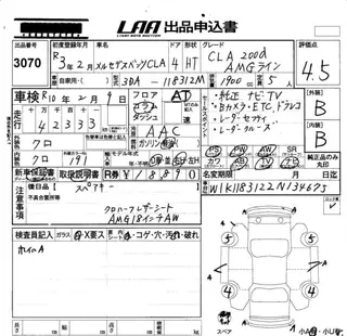 MERCEDES BENZ CLA CLASS 2021