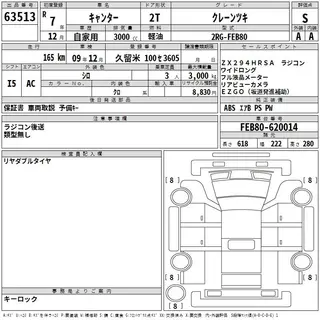 MITSUBISHI CANTER 2025