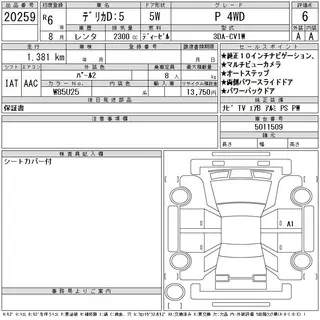 MITSUBISHI DELICA D5 2024