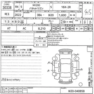 NISSAN NV200 2022