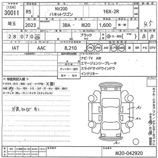 NISSAN NV200 2023