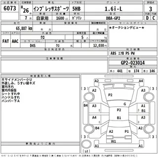 SUBARU IMPREZA 2014
