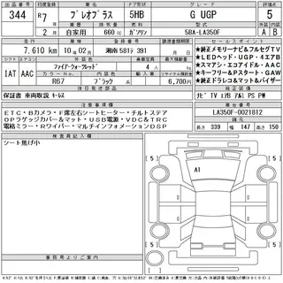 SUBARU PLEO PLUS 2025