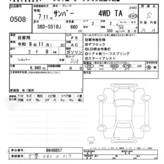 SUBARU SAMBAR 2025