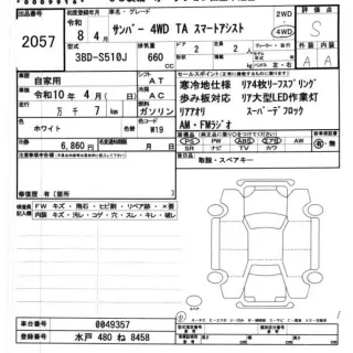 SUBARU SAMBAR 2026