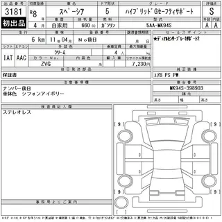 SUZUKI SPACIA 2026