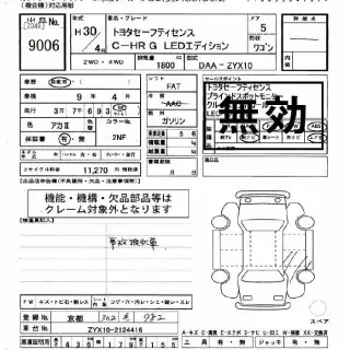 TOYOTA C-HR 2018