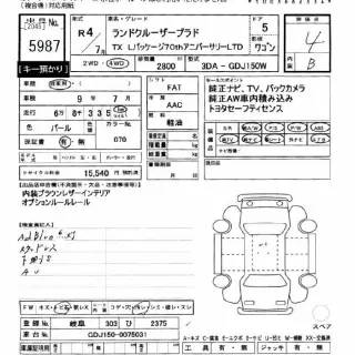 TOYOTA LAND CRUISER PRADO 2022