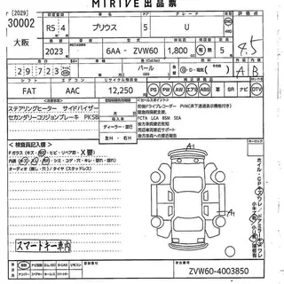 TOYOTA PRIUS 2023